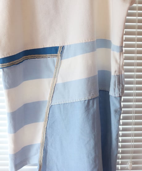"入道雲" Cumulonimbus sky Dress, rebuild by vintages