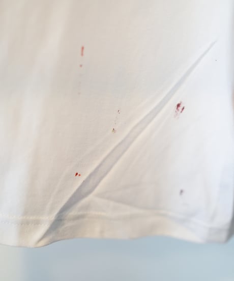 "色彩手刷りと刻まれた名のロンT 2024年版 第五色" T-shirt with hand-printed colors and engraved name