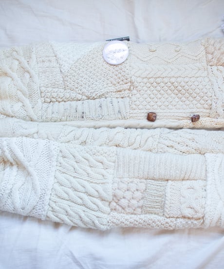"つぎはぎのアームニット／レッグウォーマー 第四十八色" Arm Knit/Leg Warmers, Rebuild by vintagess