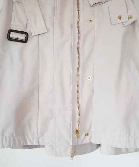 "ゆめみるトレンチ巻きスカート" Dreamy trench wrap skirt, Rebuild by vintages