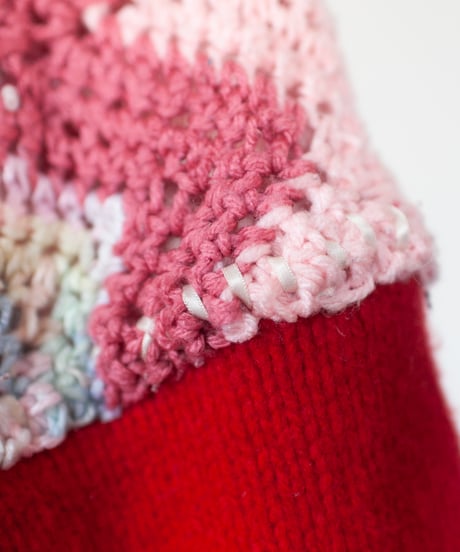 "ときめきの導火線" The fuse of a crush long-knit, Rebuild by vintages