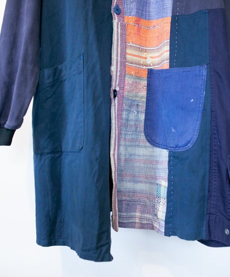 "祈りの花模様" prayer flower pattern coat, rebuild by vintages