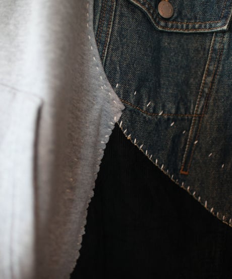 "日食" Solar eclipse pull-over, Rebuild by vintages