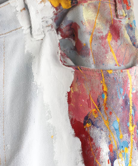 "重力の虹" Gravity's Rainbow, Based on Bleach Levis Orange tab