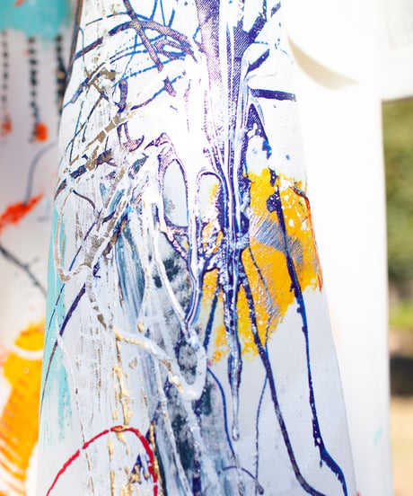 《0＜nisai+α≦Y》 metal hook paint coat / Dreamy white