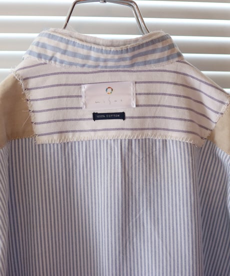 "七青" Seven Blue Colors Long Shirt Rebuild by Vintages