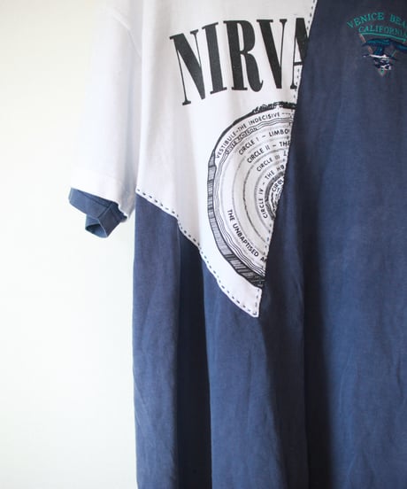 "グランジの欠片" Pieces of grunge spirits T-shirts, Rebuild by vintages