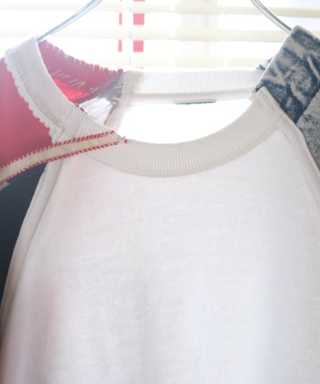 "ひねくれものとハーレム" Altenative and Harlem Lagran sleeve tops rebuild from vintage