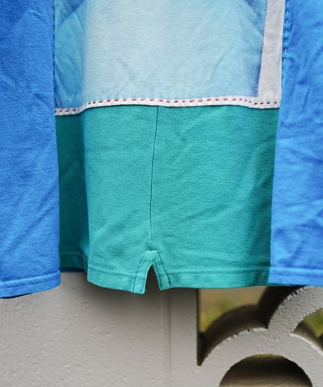 "透けた青" Transparent Blue, rebuild by vintages