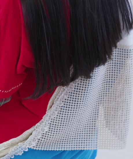 "四ヶ月"  Long sleeve t-shirt Inspired by four months, Rebuild by vintages