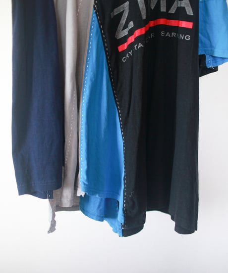 "夜と海岸とアルコール" night, coast and alcohol T-shirts, Rebuild by vintages