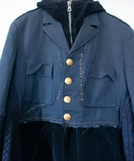 "非戦のミリタリージャケット" no war military jacket, Rebuild by vintages