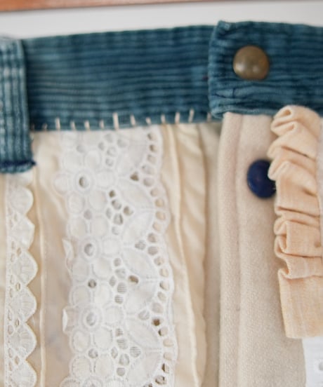 "持続可能型ときめき巻きスカート" Tokimeki Sustainability Wrap Skirt, Rebuild by vintages