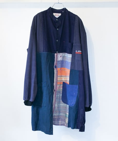 "祈りの花模様" prayer flower pattern coat, rebuild by vintages