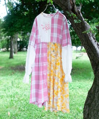 "咲きはじめ" beginning to bloom dress, Rebuild by vintages
