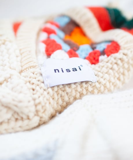 "つぎはぎのアームニット／レッグウォーマー 第五十二色" Arm Knit/Leg Warmers, Rebuild by vintages