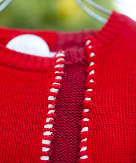 "乙女の日常" life of a girl long-knit, Rebuild by vintages