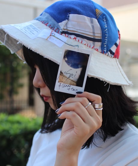 "ロックンロール"  ROCK'N'ROLL hat, Rebuild by vintages