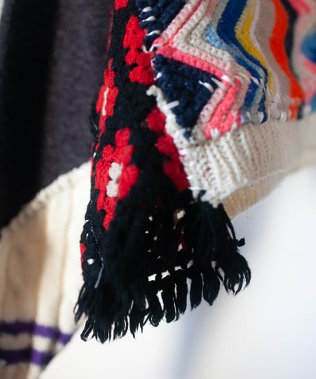 "愛おしい不自由" lovely inconvenience knit, Rebuild by vintages