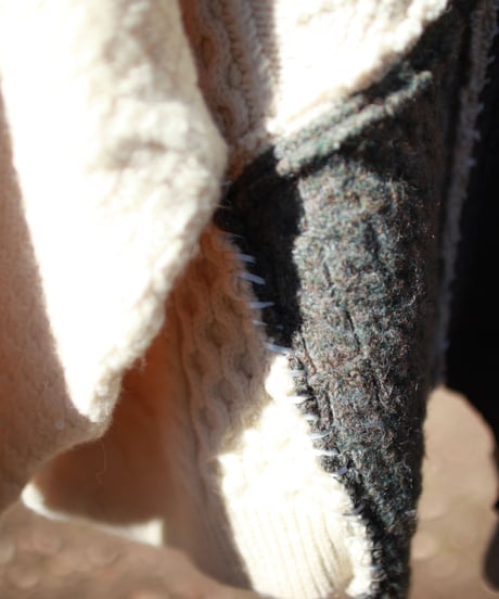 "道中を楽しめばいい" enjoy the road knit, Rebuild by vintages