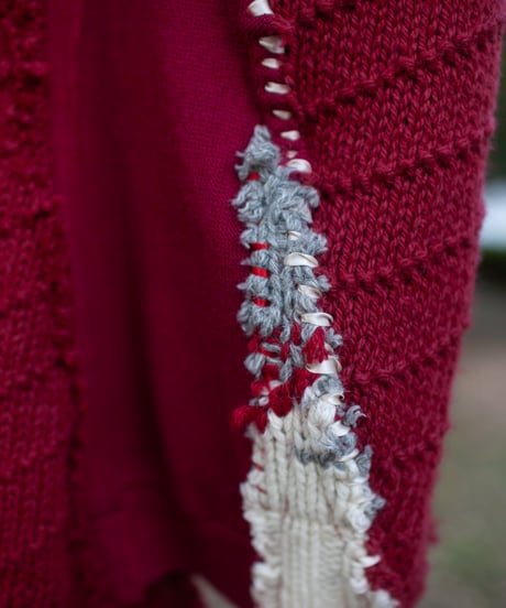 "乙女の日常" life of a girl long-knit, Rebuild by vintages
