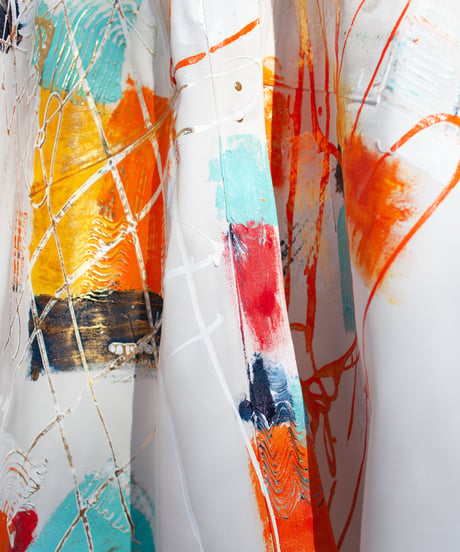 《0＜nisai+α≦Y》 metal hook paint coat / Dreamy white