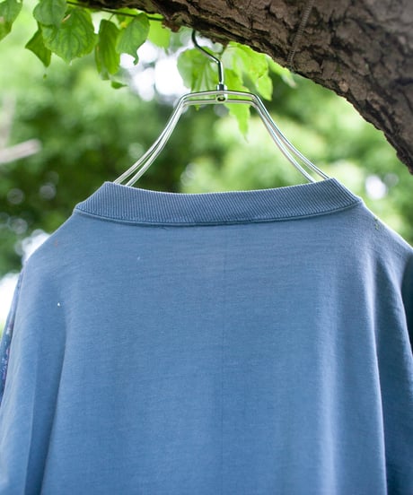 "私だけの花のロンT / 第五色" my own flower longlong-sleeved T-shirt, Rebuild by vintages