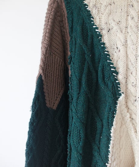 "一息ついて" take a breather knit, Rebuild by vintages