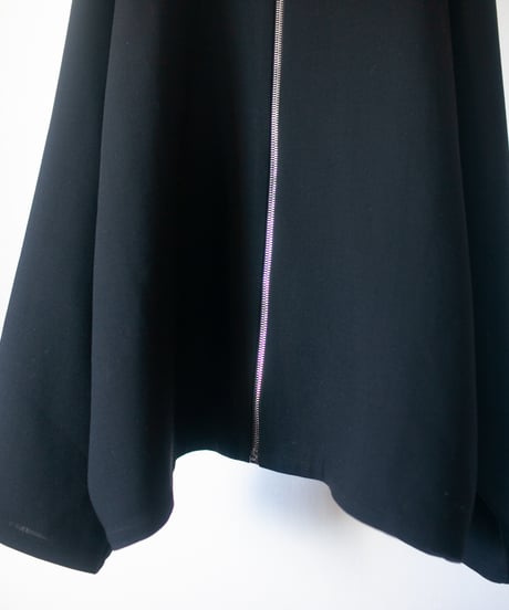 《0＜nisai+α≦Y》 riri zip painted jacket / formal black