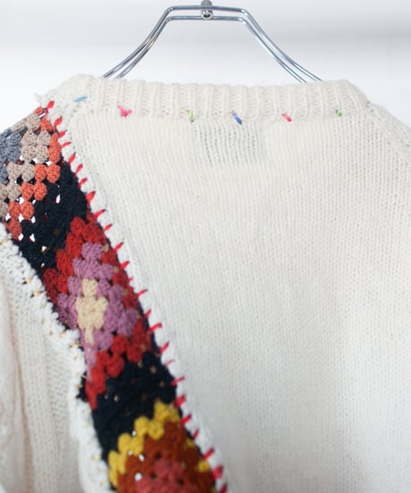 "あの日、白かっただけのニットセーター" turn the colors short-knit, Rebuild by vintages