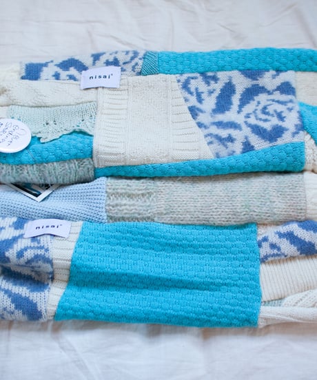 "つぎはぎのアームニット／レッグウォーマー 第五十一色" Arm Knit/Leg Warmers, Rebuild by vintagess