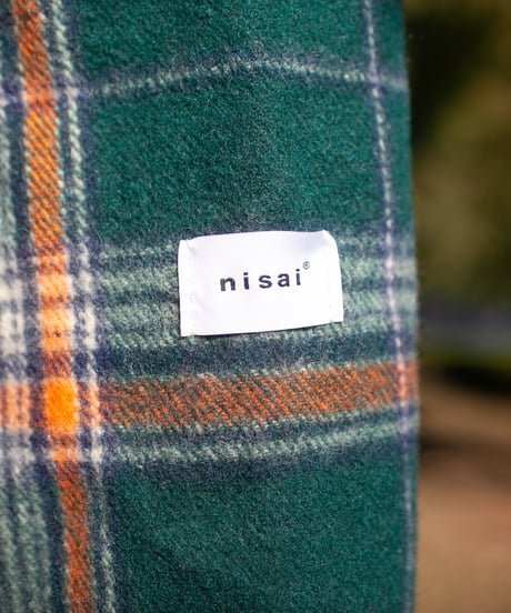 "パリで見た洋服" Vintage knit Rebuild Muffler by Le Marais
