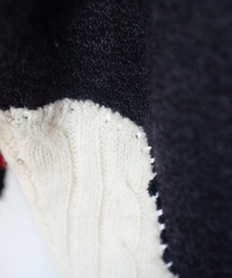 "愛おしい不自由" lovely inconvenience knit, Rebuild by vintages