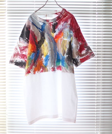 "六月の色彩交遊 第六色" Hand painted color T-shirts