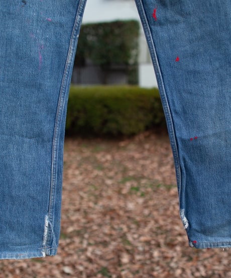 “白い祈り” White Prayer, Blue Courage, Based on Vintage Levi’s
