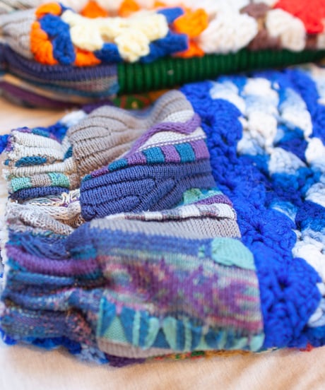 "つぎはぎのアームニット／レッグウォーマー 第五十五色" Arm Knit/Leg Warmers, Rebuild by vintages