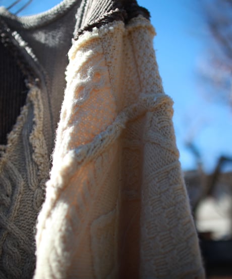 "道中を楽しめばいい" enjoy the road knit, Rebuild by vintages