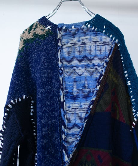 "惑星" planet knit, Rebuild by vintages