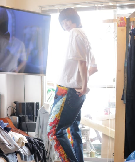 "アフターレインボー" Drawing for After rainbow, Based on Levis 606