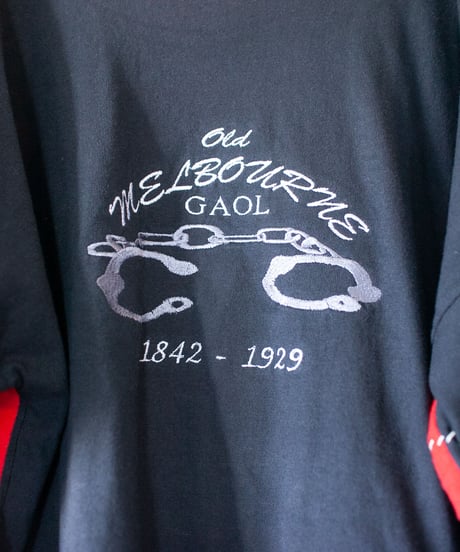 "ジョイ・ディヴィジョン／抑圧が咲かせた花" The Flower of Repression long-sleeved T-shirt, Rebuild by vintages