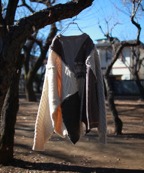 "道中を楽しめばいい" enjoy the road knit, Rebuild by vintages
