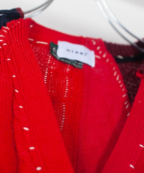 "花のカーディガン" Flowers cardigan, Rebuild by vintages