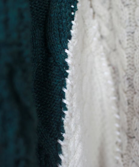 "一息ついて" take a breather knit, Rebuild by vintages