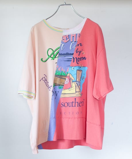 "花色四重奏" flower color quartet T-shirts, Rebuild by vintages