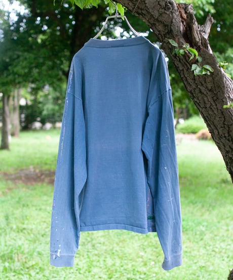 "私だけの花のロンT / 第五色" my own flower longlong-sleeved T-shirt, Rebuild by vintages
