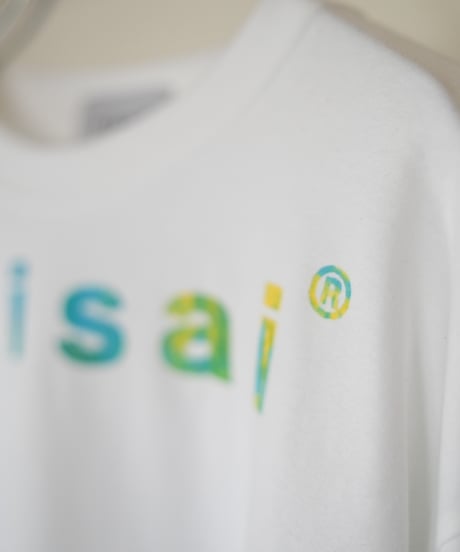 "色彩手刷りと刻まれた名のロンT 2024年版 第四色" T-shirt with hand-printed colors and engraved name