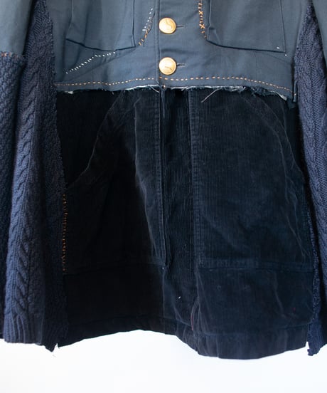 "非戦のミリタリージャケット" no war military jacket, Rebuild by vintages