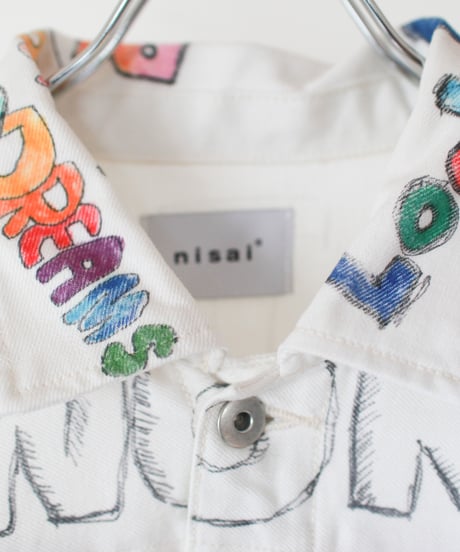 "あそびを抱きしめるためのデニムジャケット" Denim jacket for hugging "play", Based on vintage