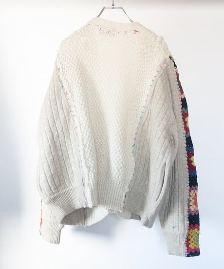 "宝石のカーディガン" jewelry cardigan, Rebuild by vintages