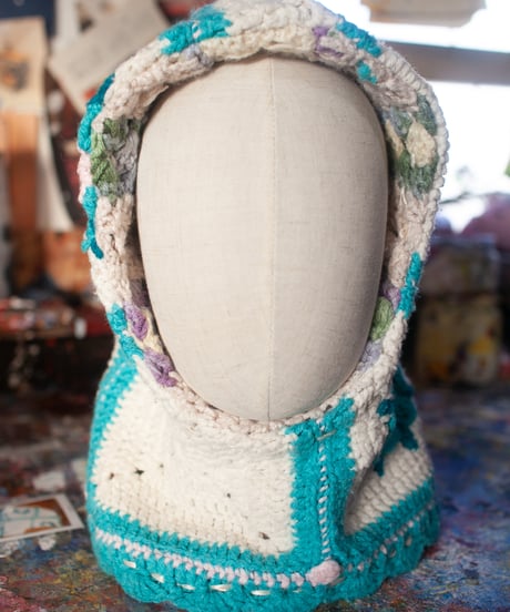 "つぎはぎのバラクラバ 第五十色" Balaclava, Rebuild by vintagess